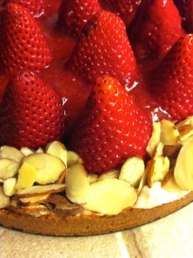 Strawberry Almond Tart