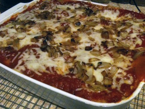 Veggie Lasagna - high veggie/high fiber/low fat