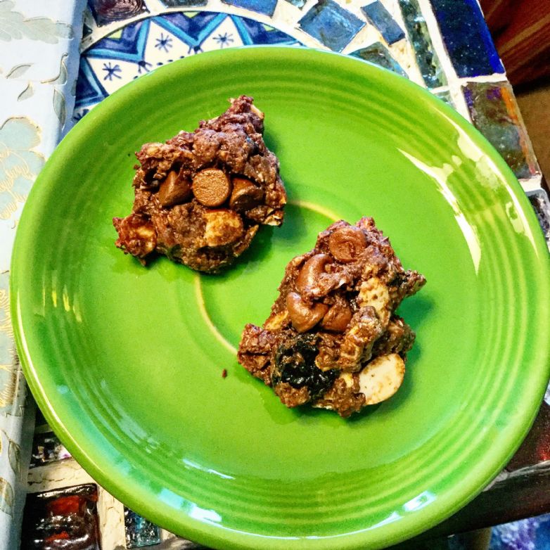 Flourless Cherry Chocolate Cookies