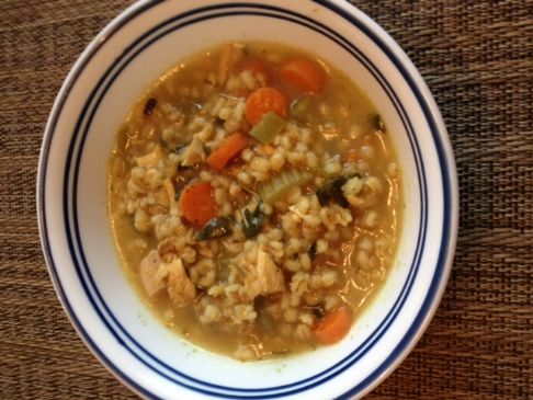 Chicken Barley and Vegetable Soup