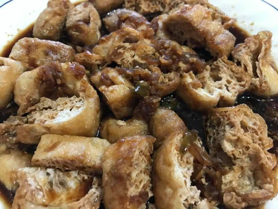 Fried Tofu in Chili Soy Sauce
