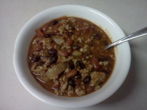 Turkey Chili- Jamie Eason's Recipe