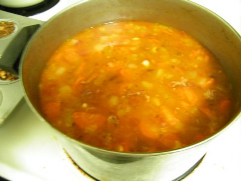 Ham and 15 bean soup