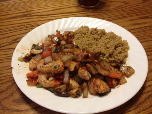 Easy Shrimp and Chicken Stir Fry