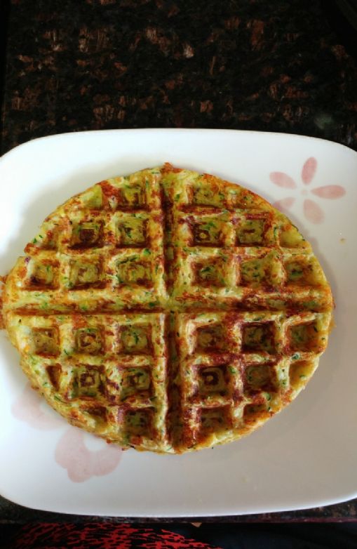 Zucchini Waffles