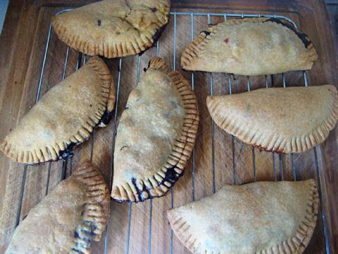 Hand Pies Two Ways: Gingered Peach and Spiced Blueberry
