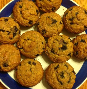 Clean Eating Blueberry Muffins