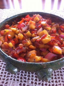 Pineapple Pepper Salsa