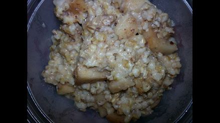 Crockpot Apple Steel Oats