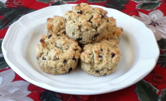 Chocolate Chip Muffins or scones - Gluten and Dairy free