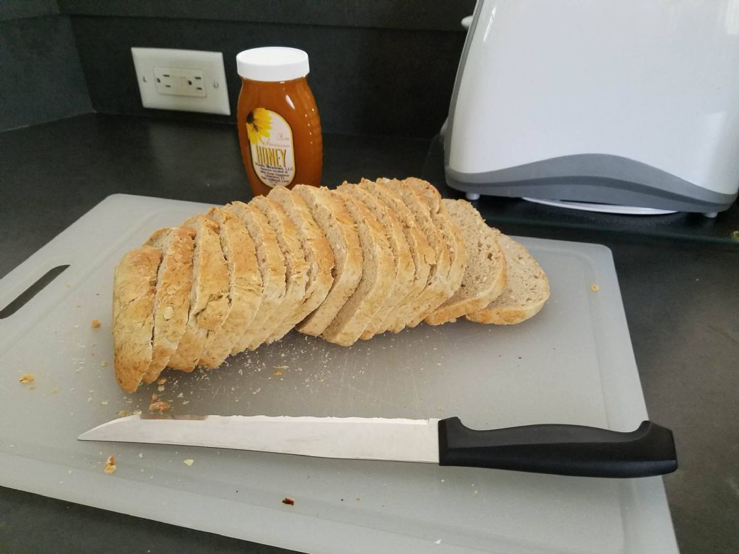 Honey Oats and Barley Bread