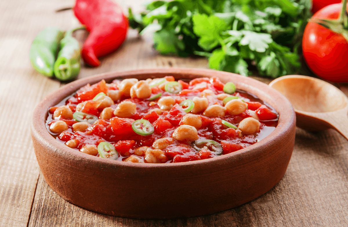 Vegan Moroccan-Style Chickpeas