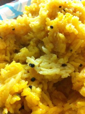 Yogurt Mustard Rice ( dahi chawal)