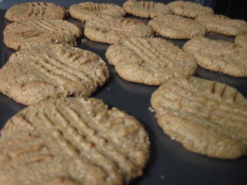 Peanut Butter Rye Cookies