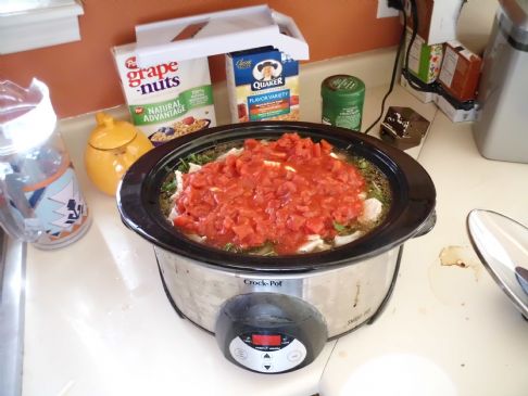 Green Chile Chicken Stew