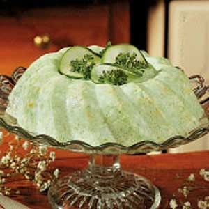 Cucumber Gelatine Salad