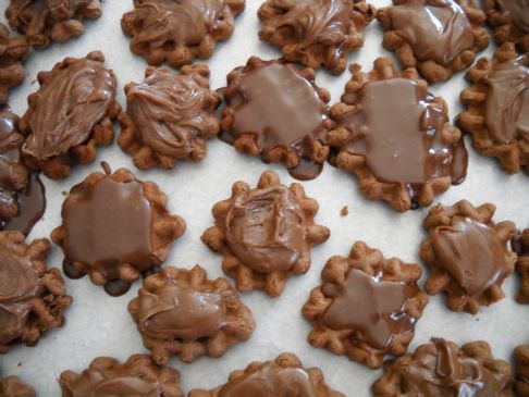 Chocolate Waffle Cookies