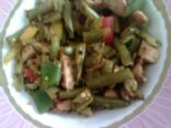 Green Bean and Chicken Stirfry