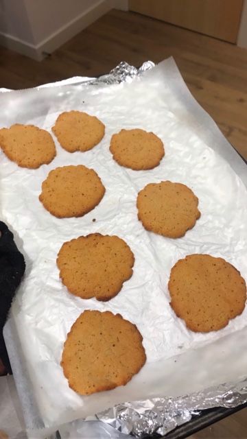 Vanilla cookies
