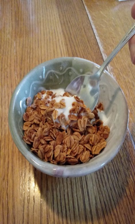 Simplest Maple Granola