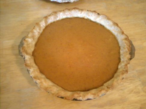 Gluten Free Pumpkin Pie (crust and filling)