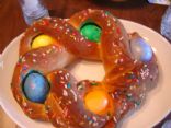 Braided Easter Egg Bread