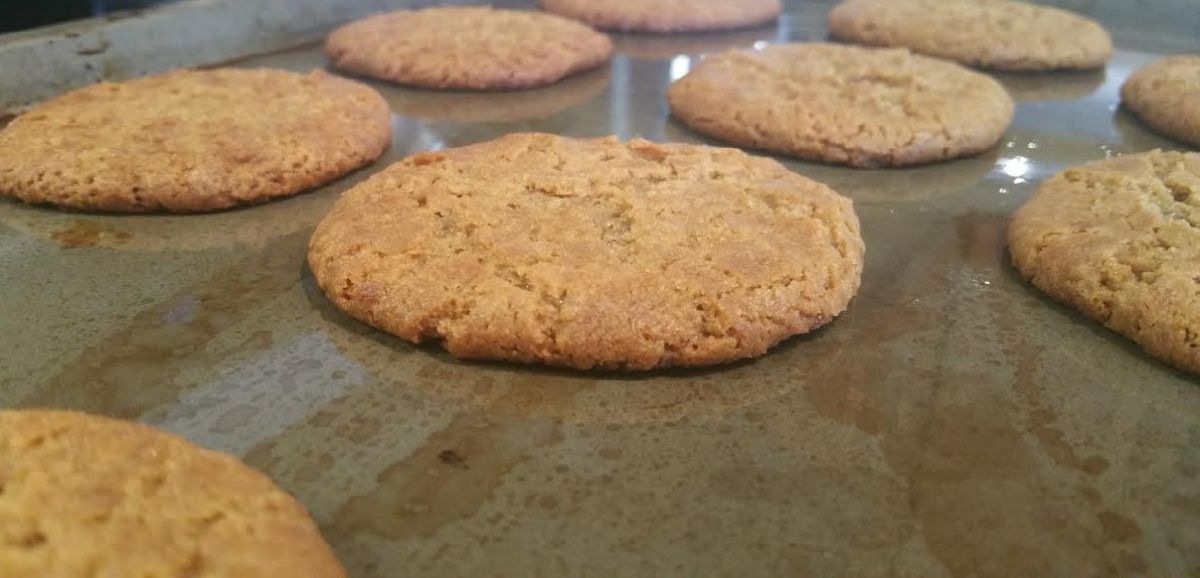 Vegan peanutbutter cookies
