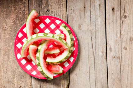 Spicy Pickled Watermelon Rind