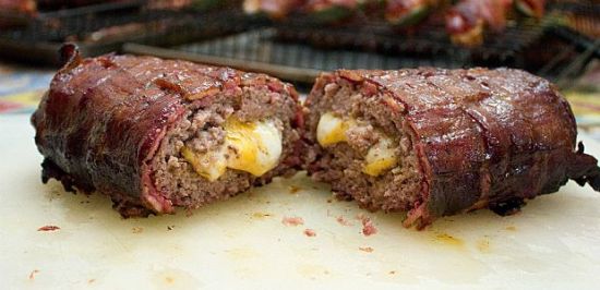 Bacon Cheeseburger Fatty