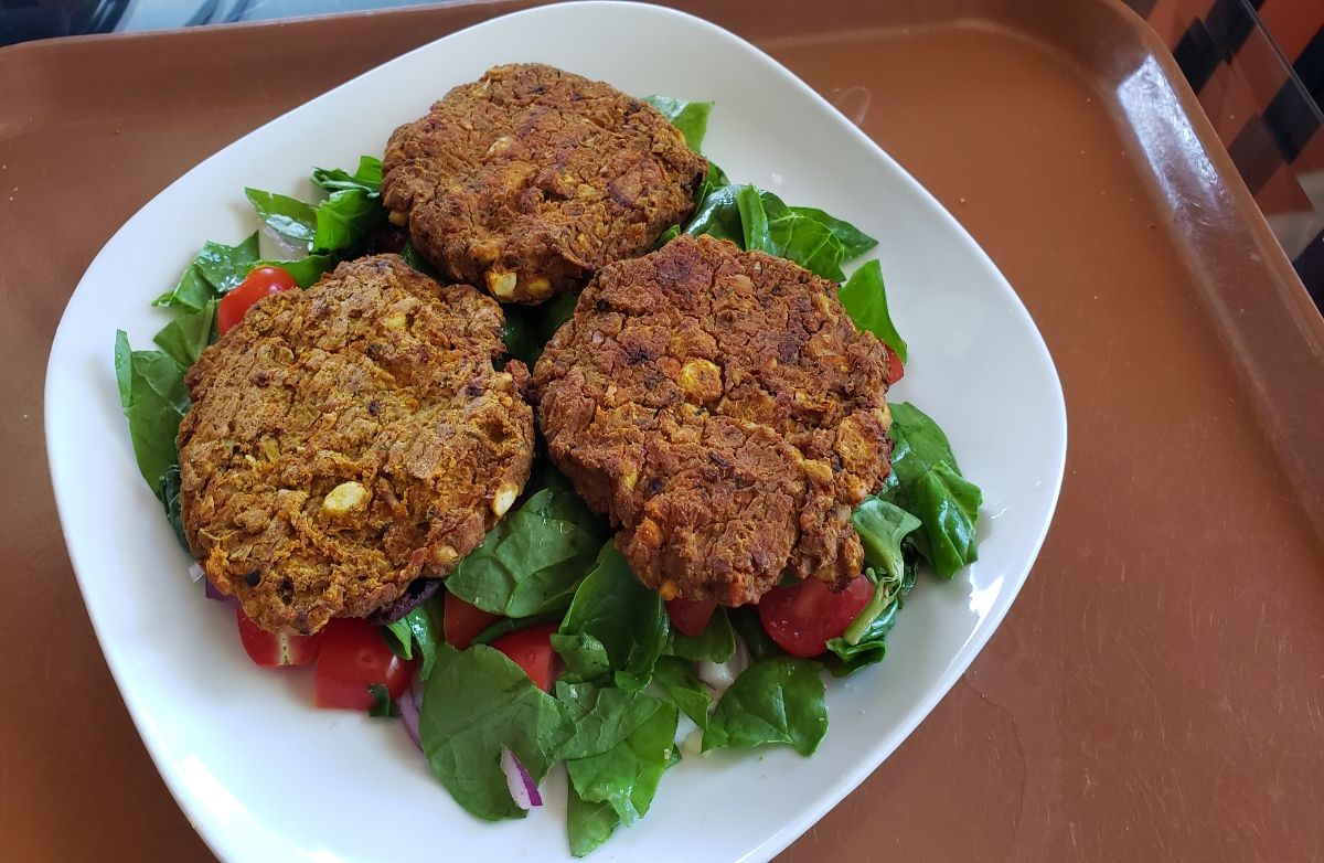 Cumin Butternut Squash Chickpea Burgers