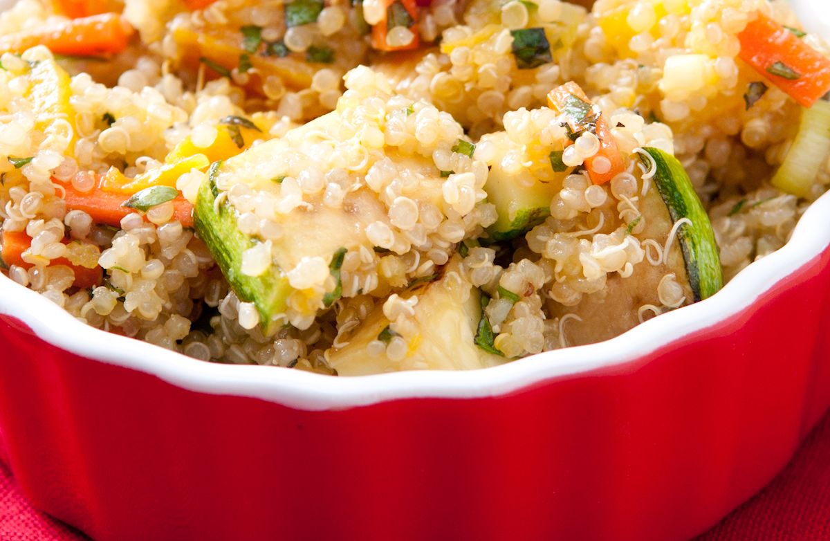 Simple Quinoa and Vegetables