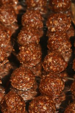 peanut butter chocolate lactation balls