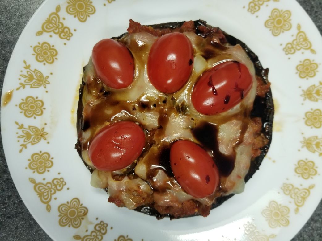 Italian Sausage Stuffed Portabella Mushroom Caps