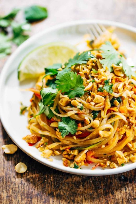 Rainbow Vegetarian Pad Thai