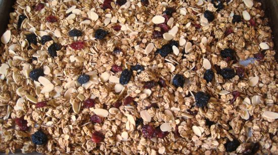 Fruit and Almond Crunchy Granola