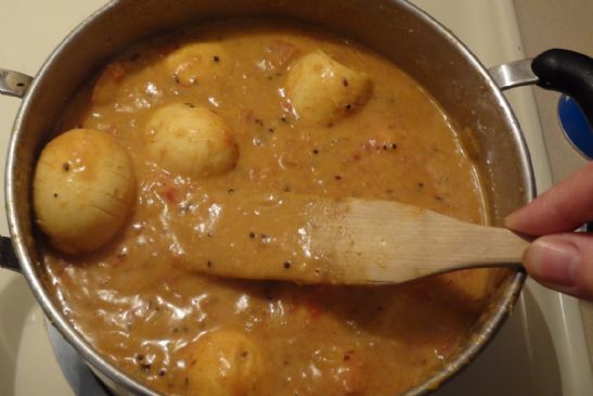 Egg Curry (with potato)