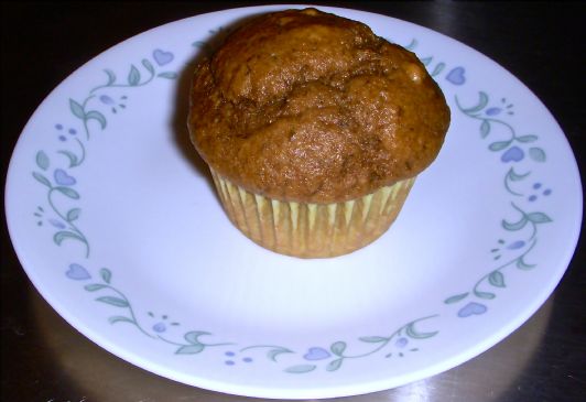 Whole Wheat Low Sugar Banana Muffins