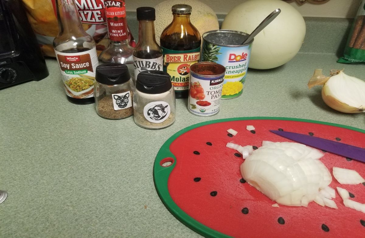 Hawaiian-ish BBQ Shredded Chicken