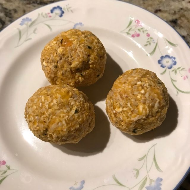 Pumpkin Coconut bites