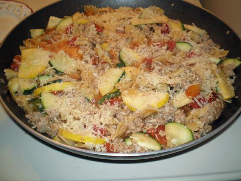 Turkey Parmesan Pasta