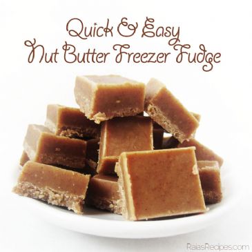 Nut Butter Freezer Fudge