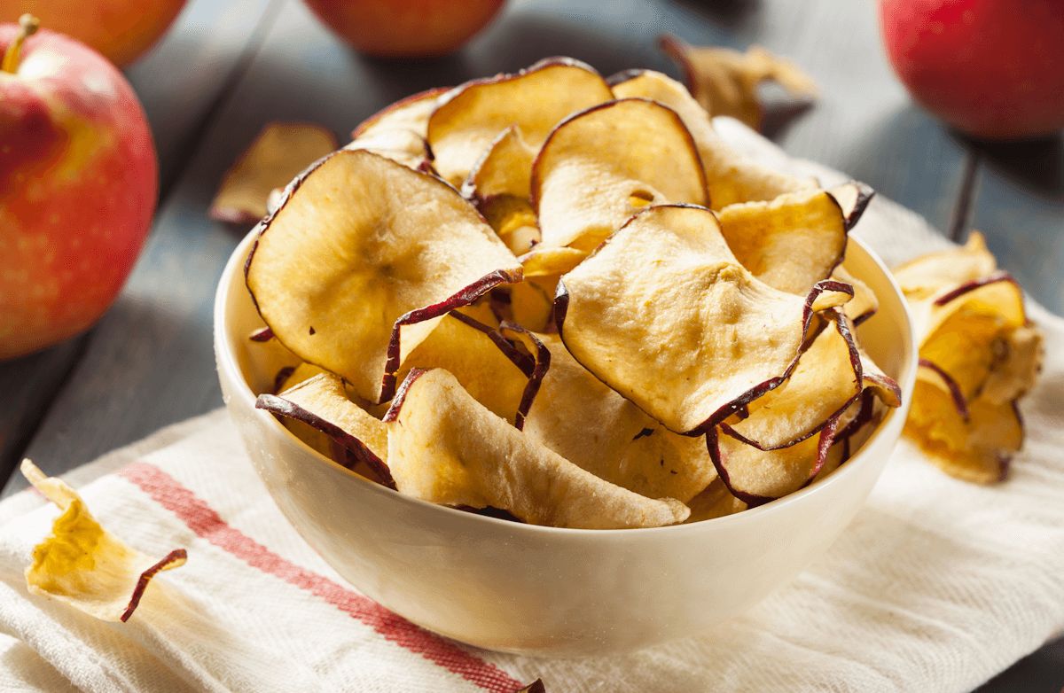 Sweet and Crispy Apple Chips