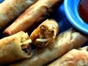 Crispy Baked Spring Rolls