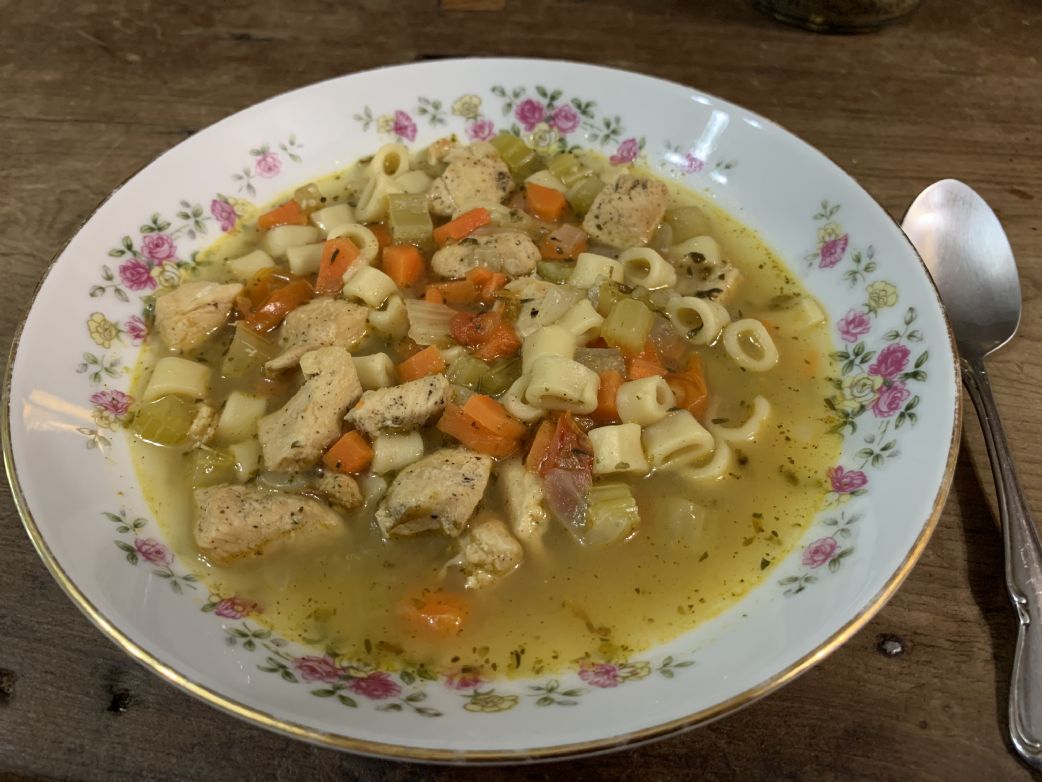 Chicken Soup with Ditalini
