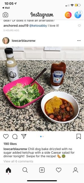 Keto Chili dog bake