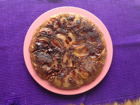 Upside Down Apple Pancake ~ Gluten free