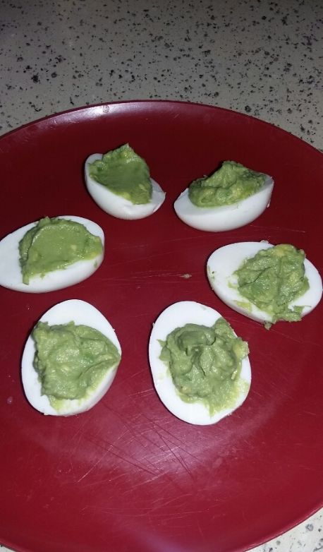 Avocado Deviled Eggs