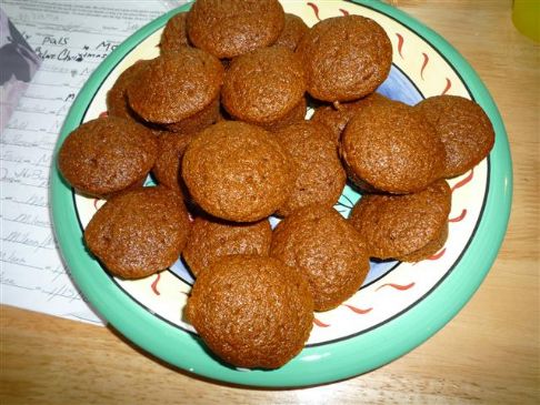 Gingerbread Mini Muffins