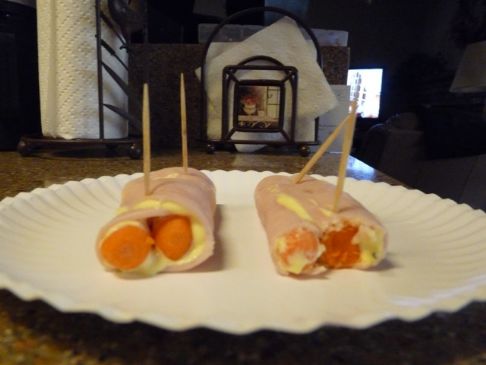 Turkey Carrot Roll Up