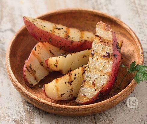 Grilled Herb Potato Wedges